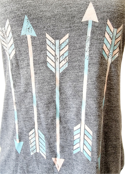 Débardeur imprimé flèches (SIZE : XL mais taille S )