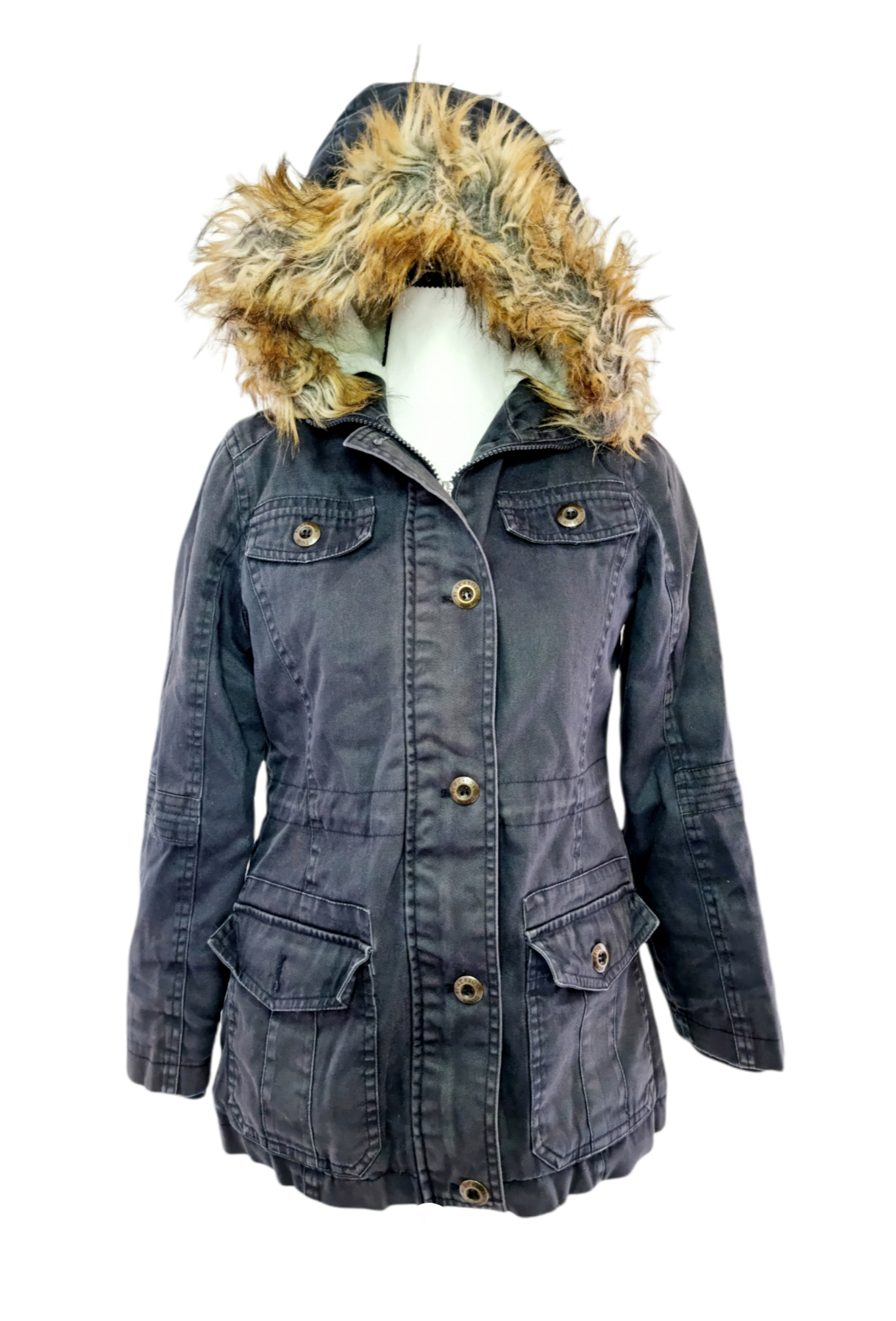 Blouson à capuche marine (SIZE : 152)