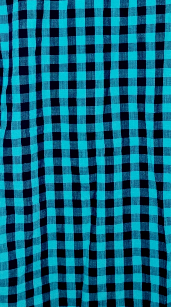 Chemise manches courtes à carreaux (SIZE : S)