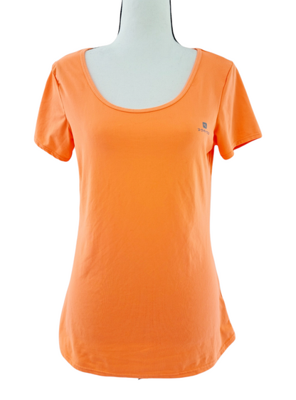 T-shirt de sport orange (SIZE : M)