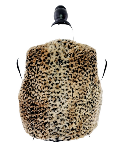 Gilet court léopard (SIZE : XS)