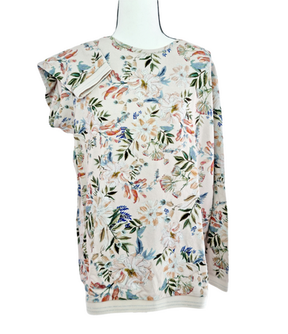 Pull fleuri Promod (SIZE : L)