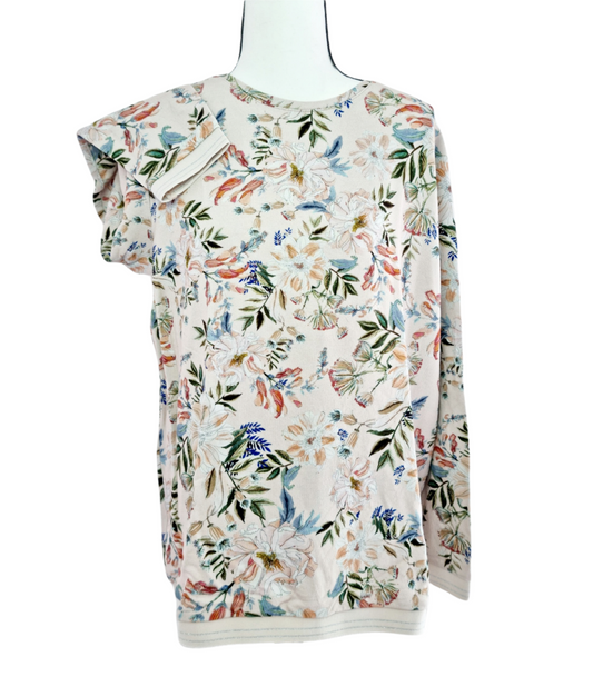Pull fleuri Promod (SIZE : L)