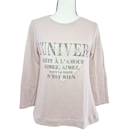 Pull l'univers obéit à l'amour (SIZE : S)