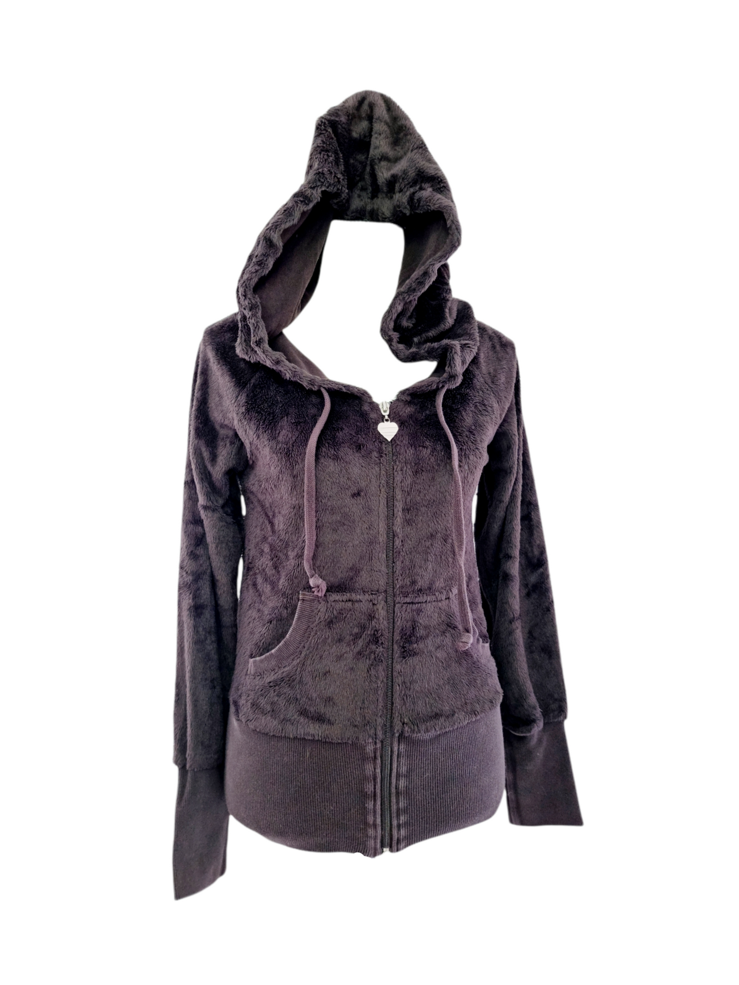 Jaquette à capuche en peluche (SiIZE : M)