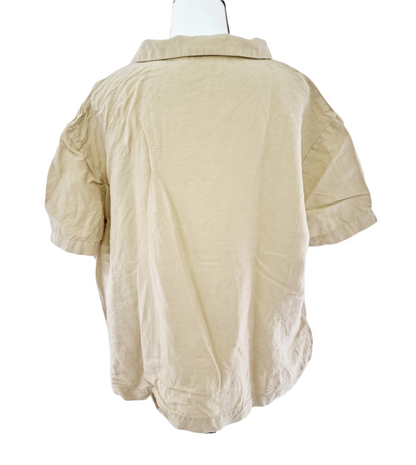 Chemise à manches courtes & coupe large (SIZE : 48)