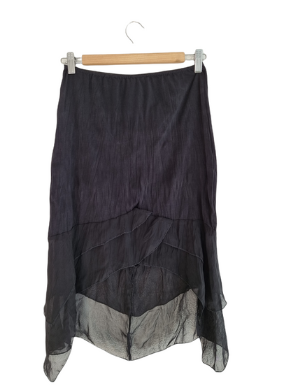 Jupe noire à voile (SIZE : 38/M)