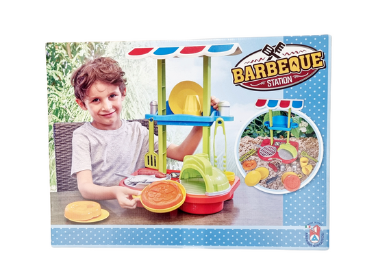 Jeu de plage - Barbecue station
