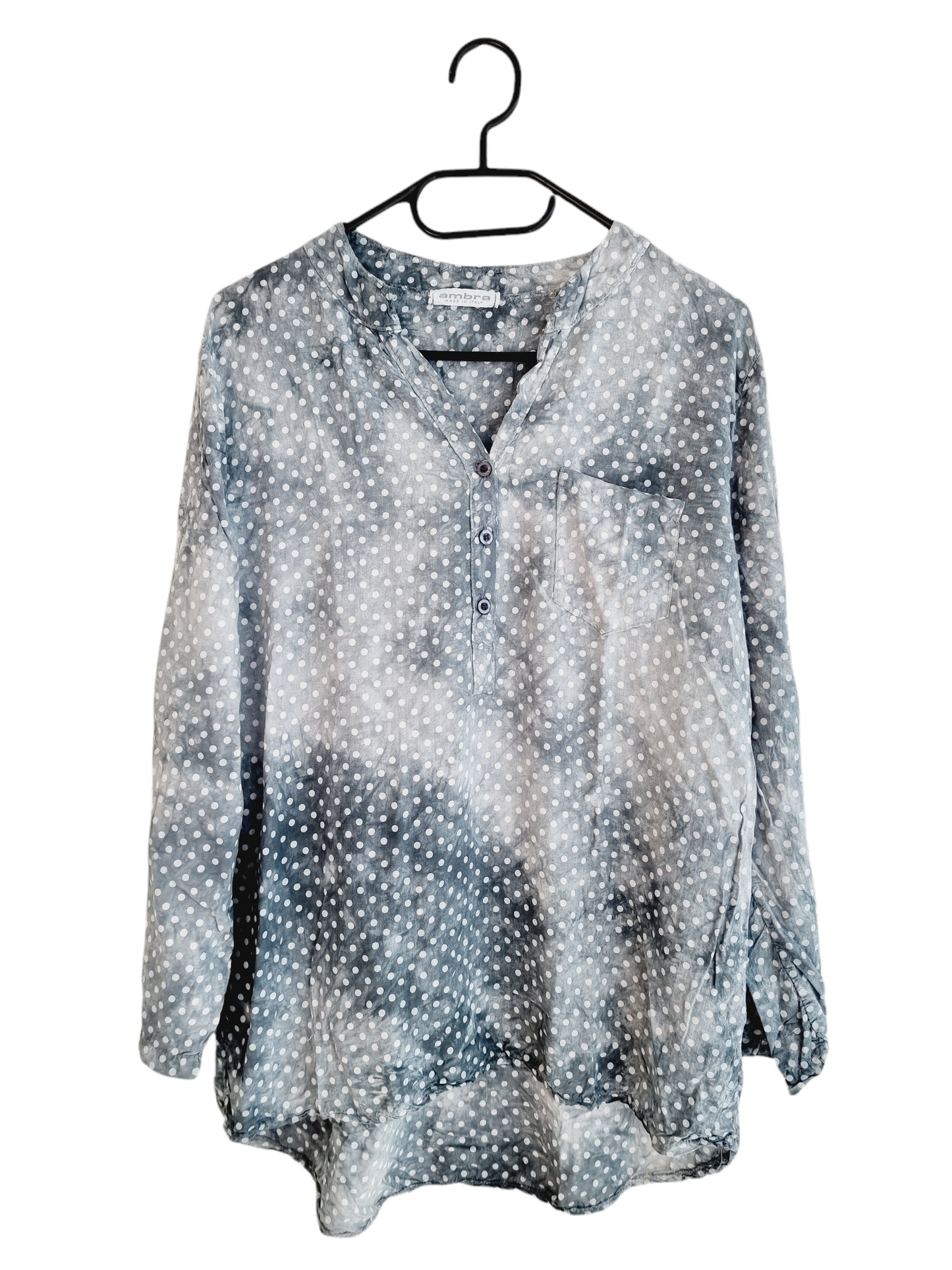 Blouse à pois (SIZE : 38)