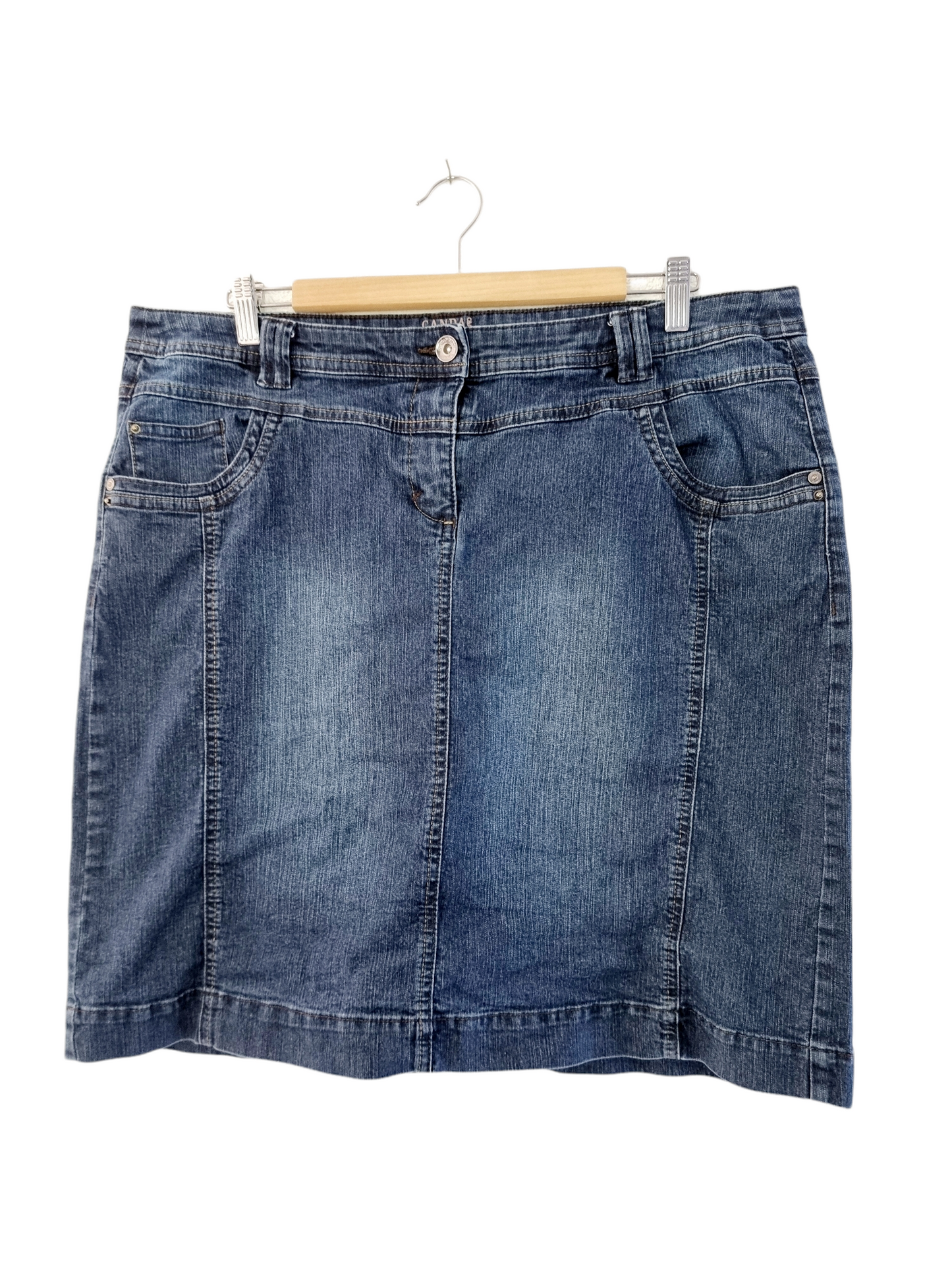 Jupe trapèze en jeans (SIZE : EUR 46)