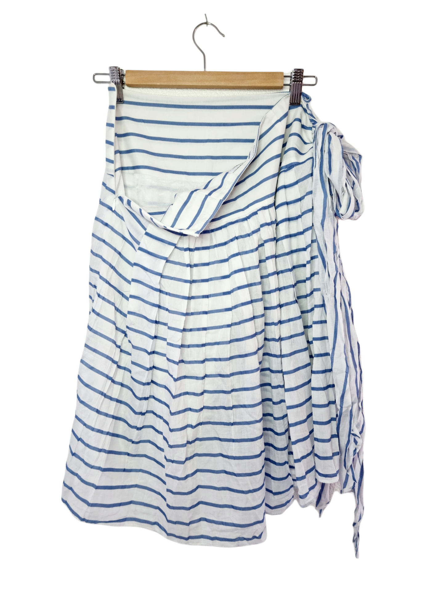 Jupe rayée blanc & bleu (SIZE : 36)