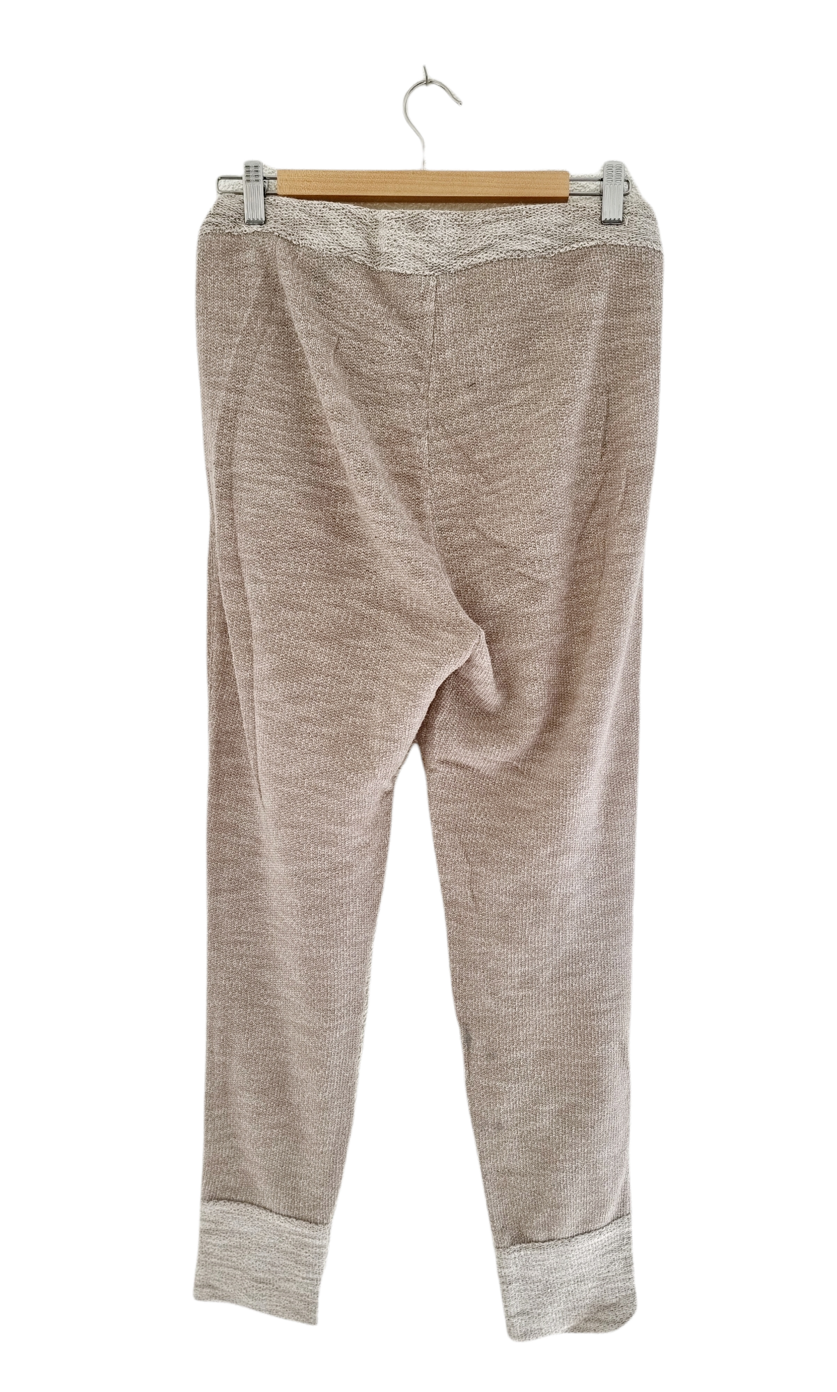 Pantalon jogging beige chiné (SIZE : M)