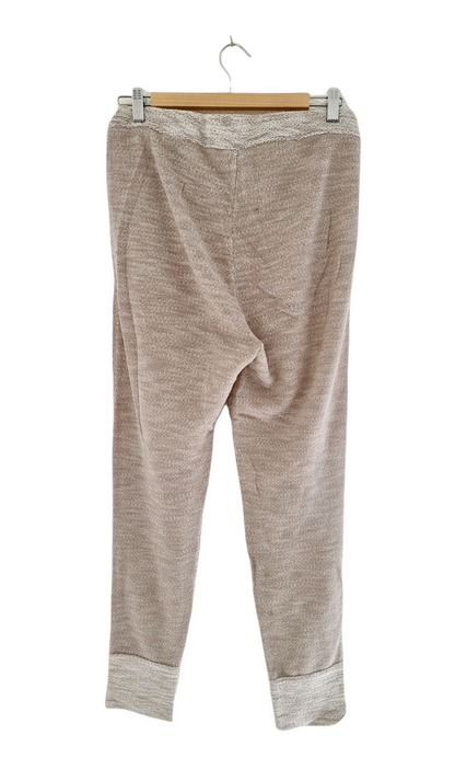 Pantalon jogging beige chiné (SIZE : M)