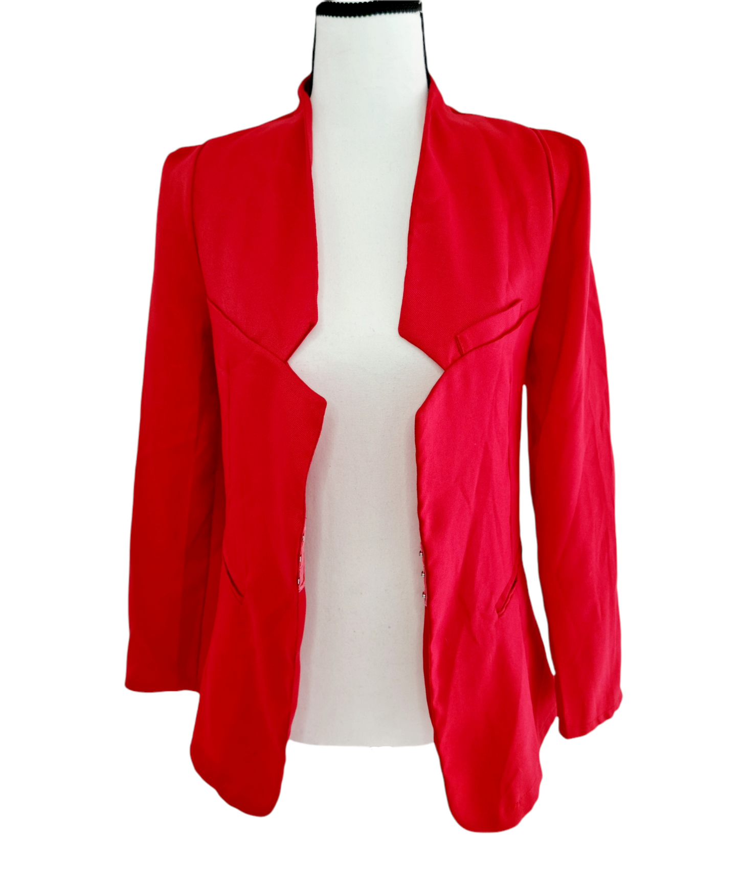 Veste de blazer rouge (SIZE : S)