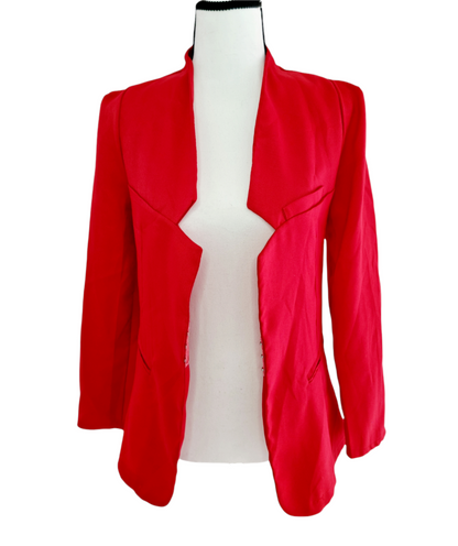 Veste de blazer rouge (SIZE : S)