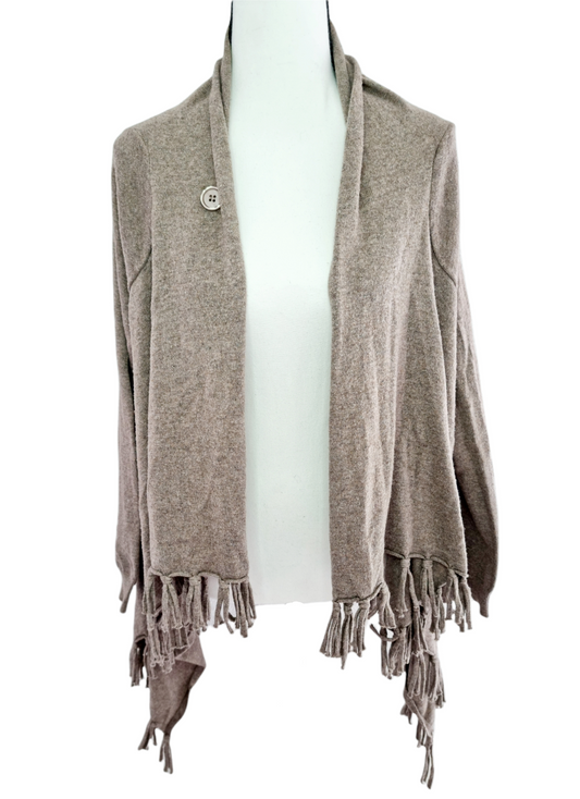 Cardigan à frange (SIZE : M)