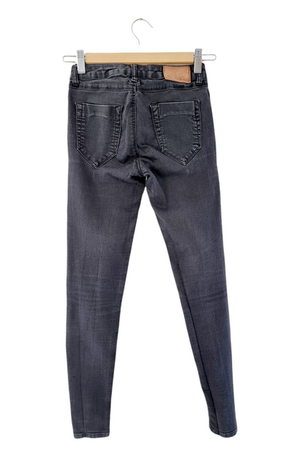 Jeans noir Zara Basic Denim Dept. (SIZE : 34)