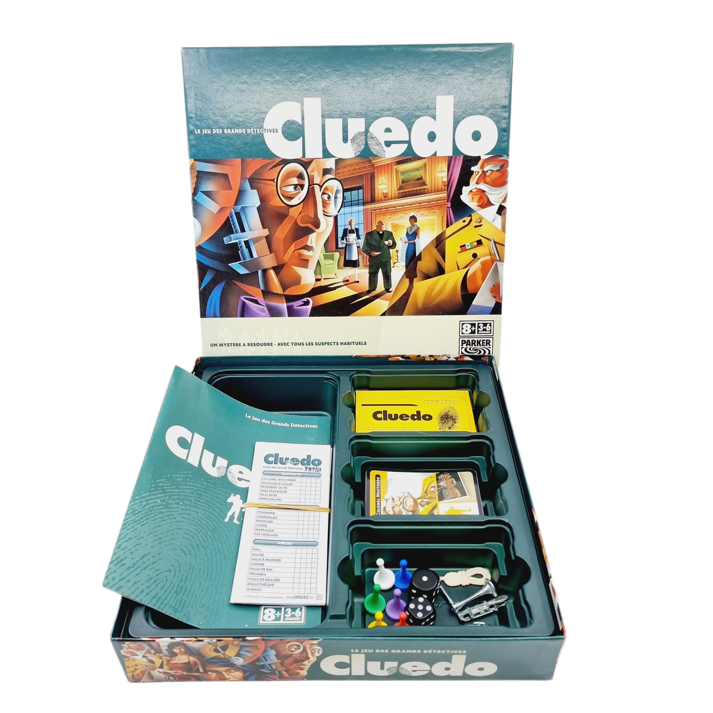 Cluedo,  le jeu d'enquête et de déduction