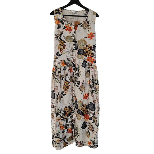 Robe longue fleurie (SIZE : L)