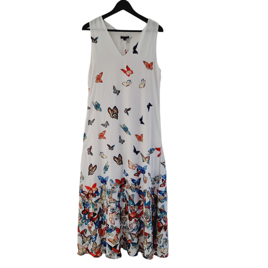 Robe longue aux papillons (SIZE : L)