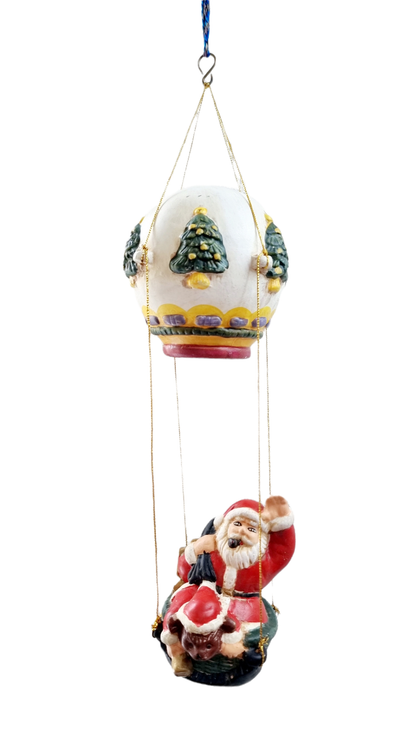 Père Noël montgolfière