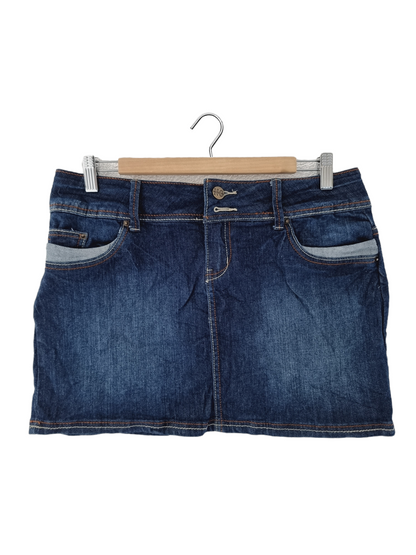Jupe en jeans foncé NO EXCUSE (SIZE : 38)