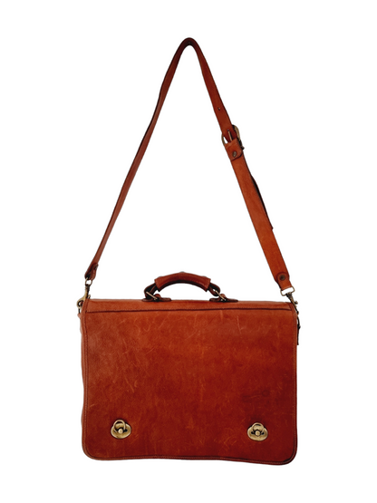 Sacoche/besace en cuir