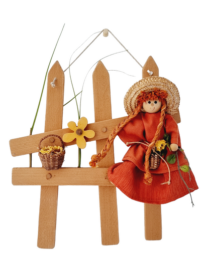 Décoration automnale à suspendre