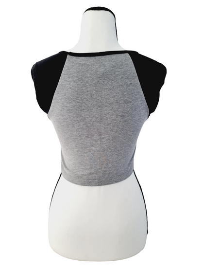 T-shirt crop top - #HIPSTA