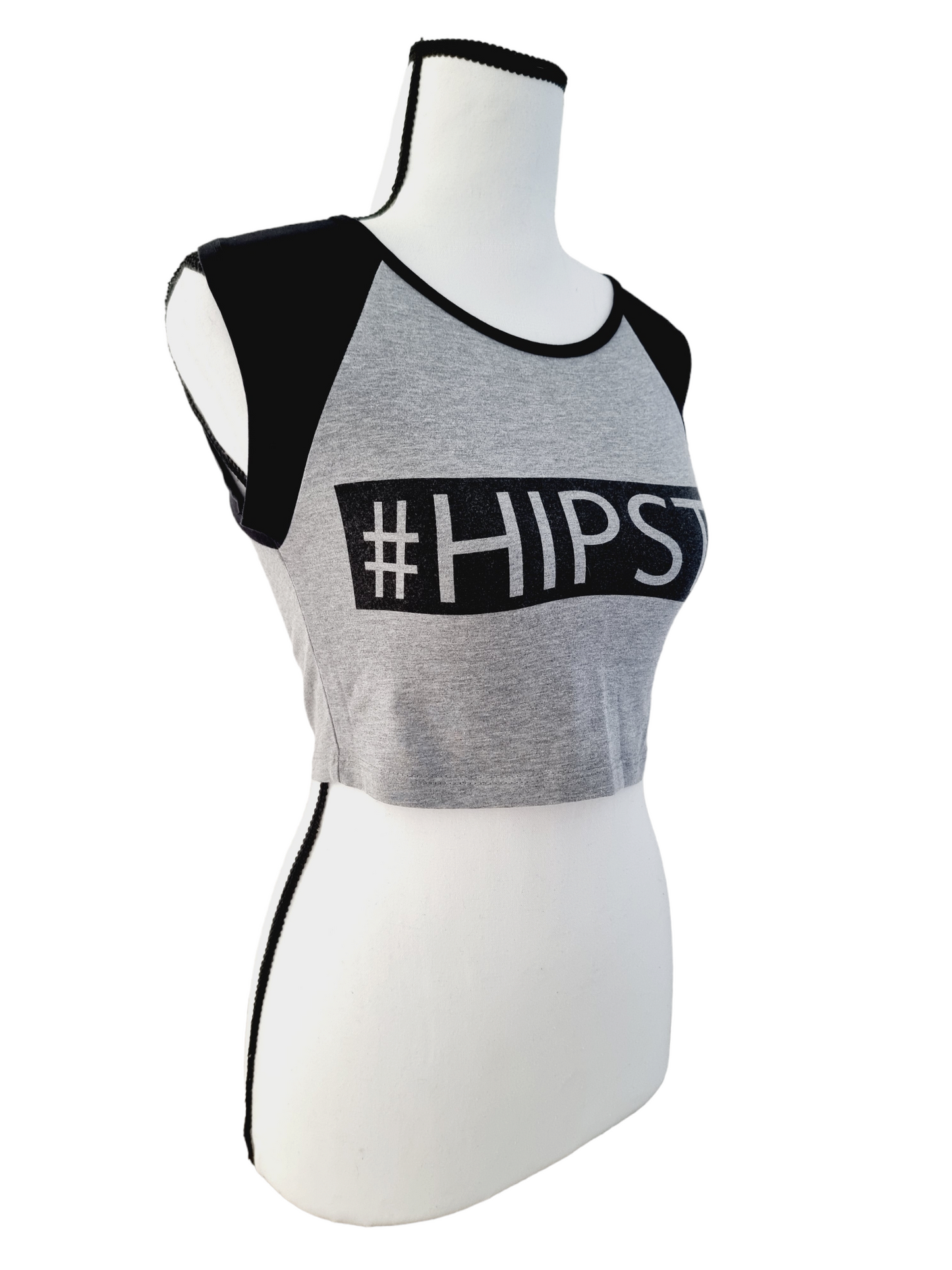 T-shirt crop top - #HIPSTA