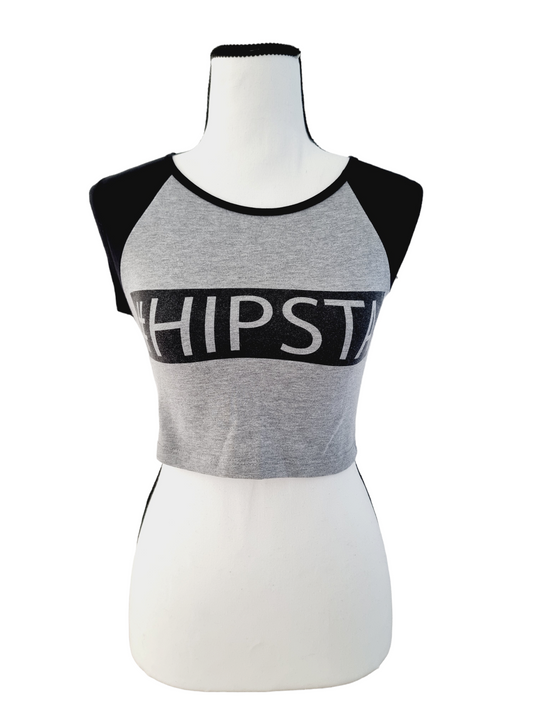 T-shirt crop top - #HIPSTA