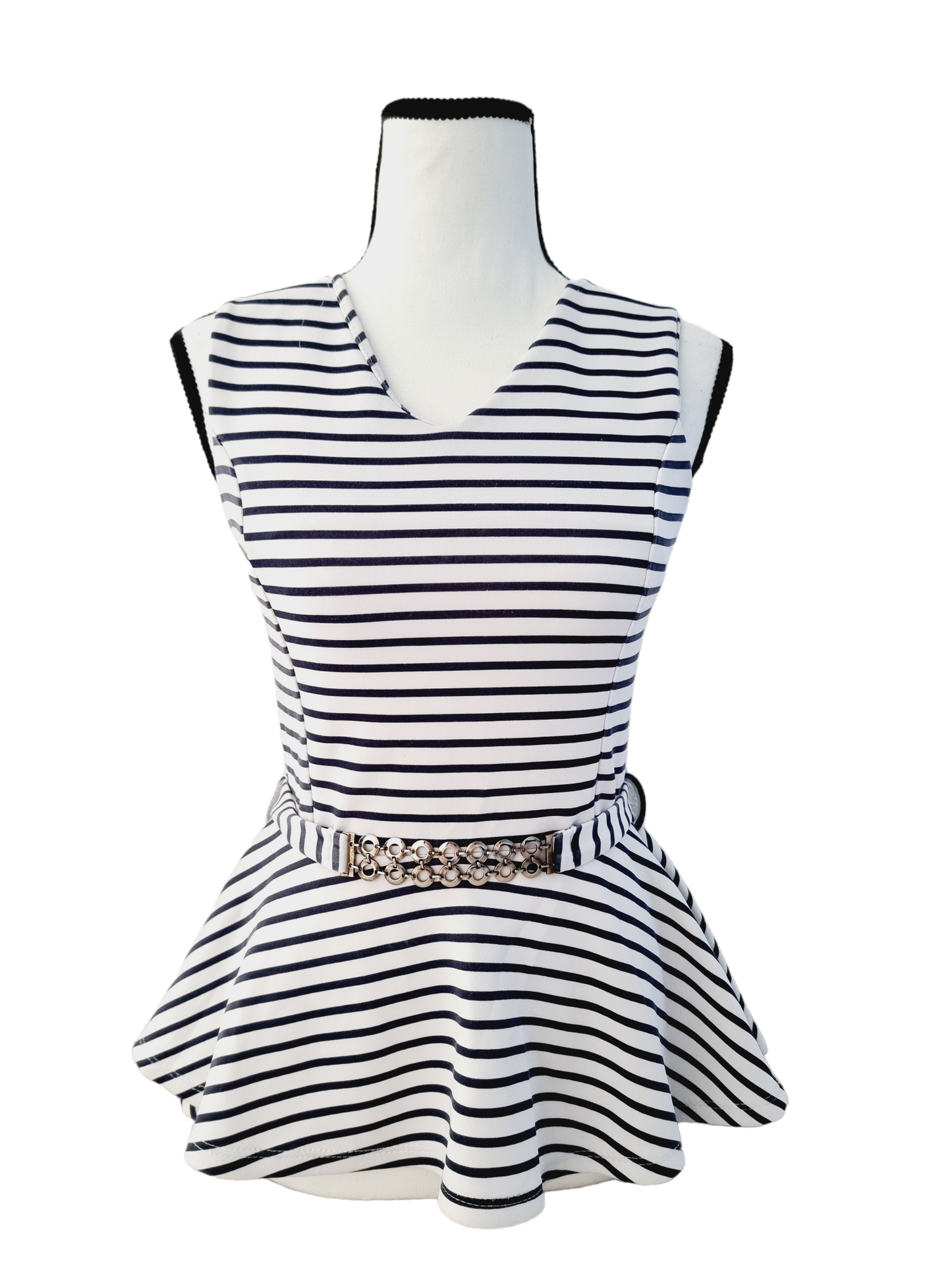 Top à basque (SIZE : S)