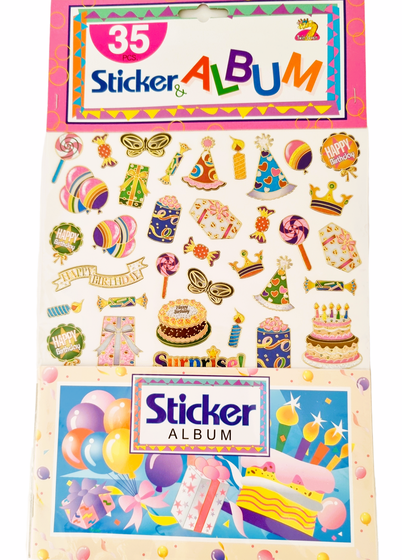 Stickers Album - Happy Birthday