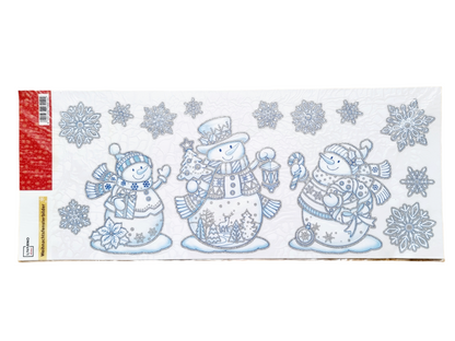 Stickers de Noël pour fenêtres et miroirs - Modèle 04