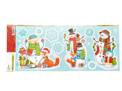 Stickers de Noël pour fenêtres et miroirs - Modèle 02