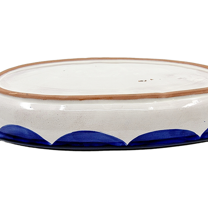 Plat ovale - Tournesol