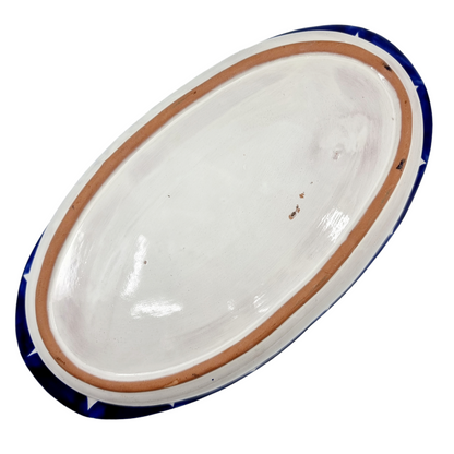 Plat ovale - Tournesol