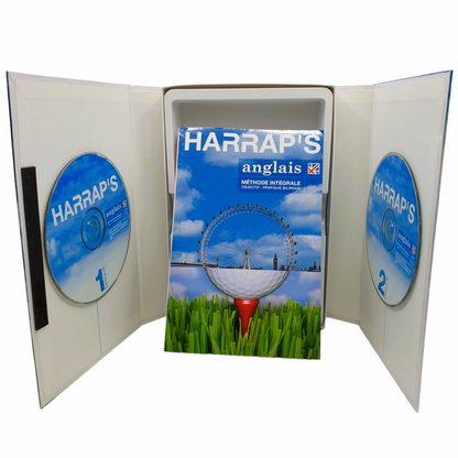Livre et CD audio - Apprendre l'anglais avec Harrap's et devenir bilingue