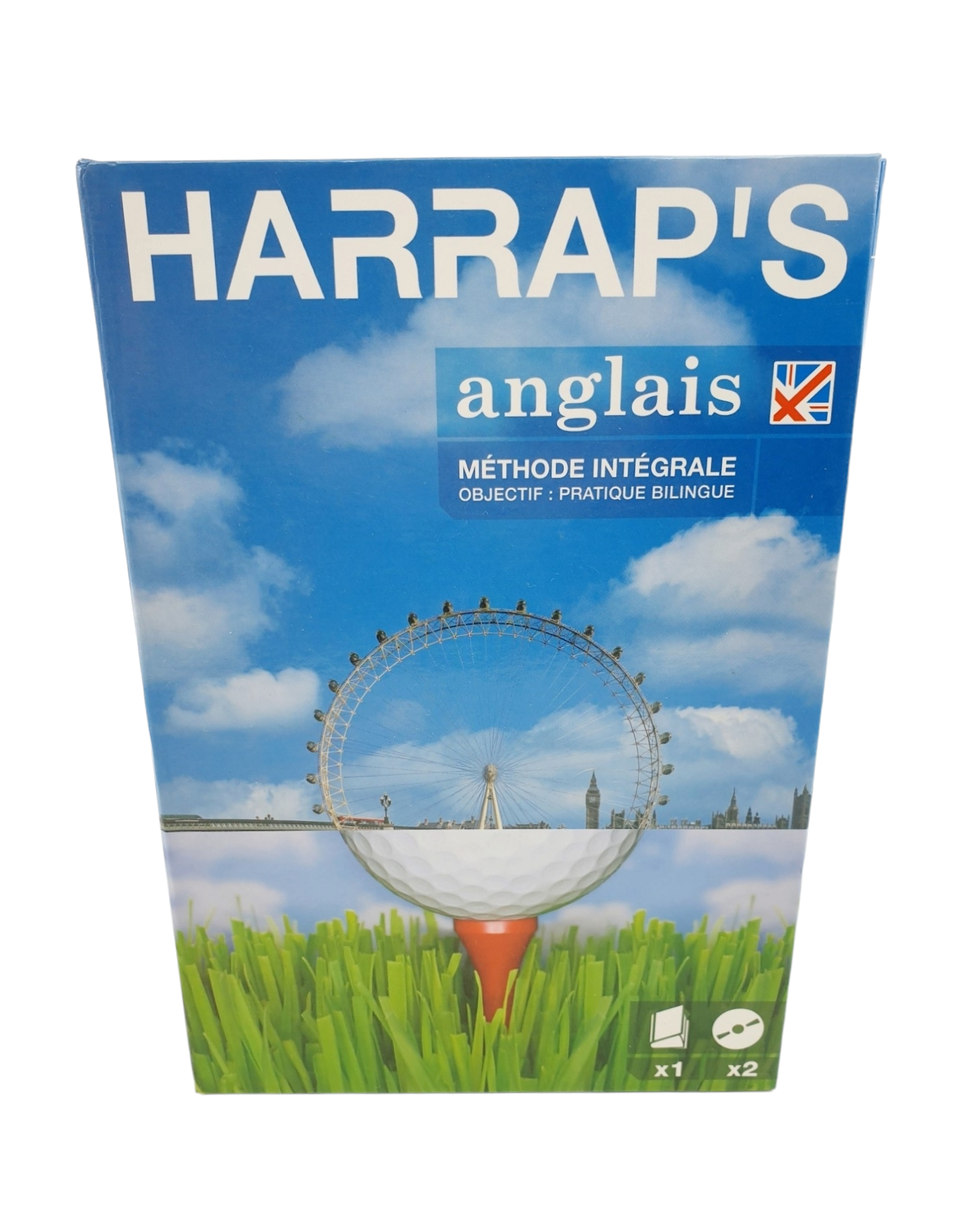 Livre et CD audio - Apprendre l'anglais avec Harrap's et devenir bilingue