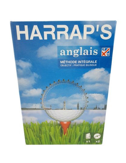 Livre et CD audio - Apprendre l'anglais avec Harrap's et devenir bilingue