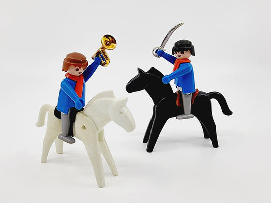 Playmobil en vrac - Joute équestre