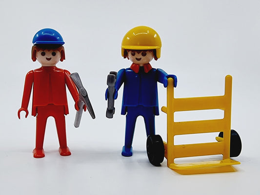Playmobil en vrac - Manutentionnaires
