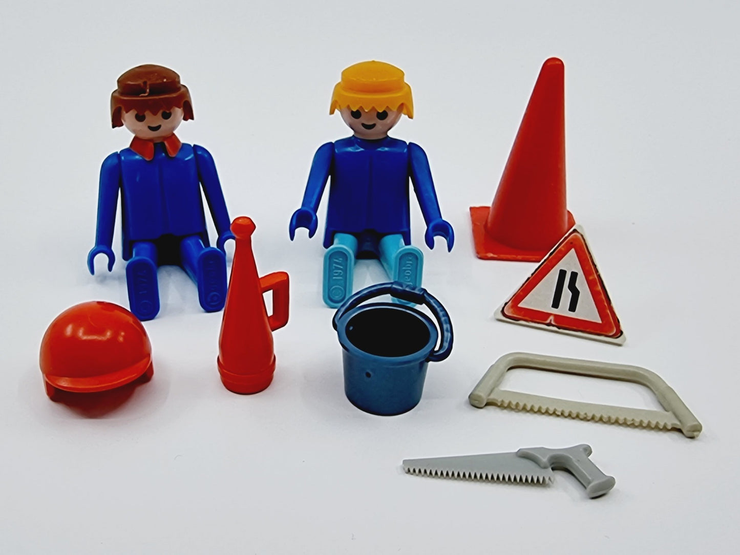 Playmobil en vrac - Poseur de panneaux de signalisation