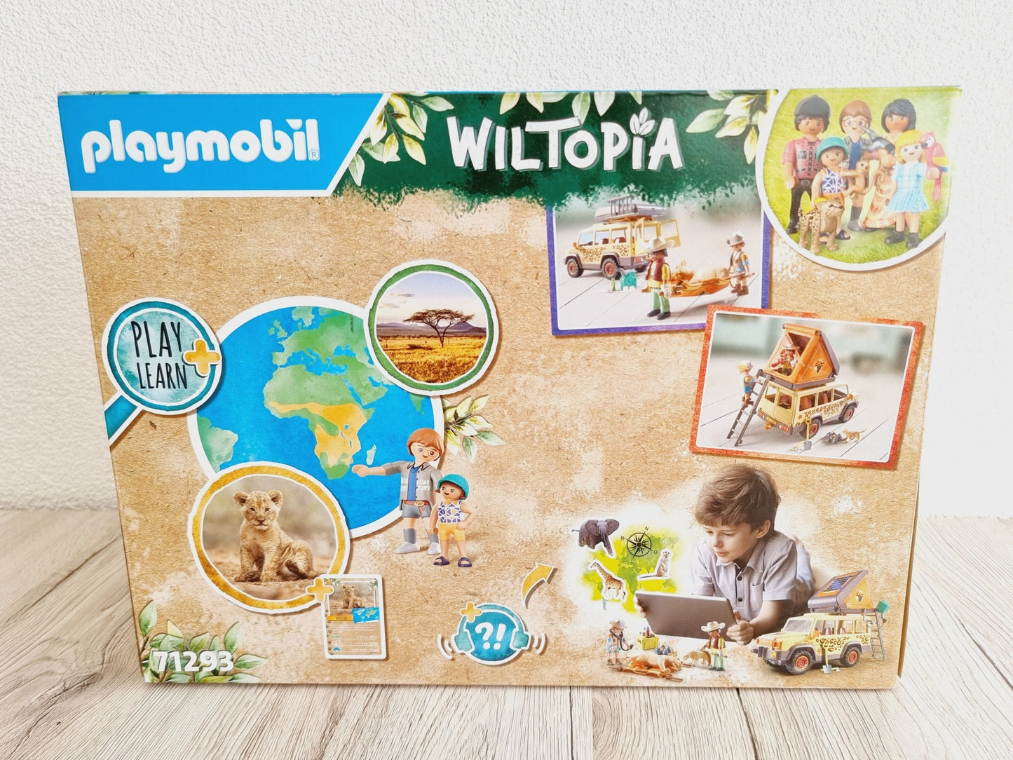 Playmobil Wiltopia - En 4x4 chez les lions (71293)