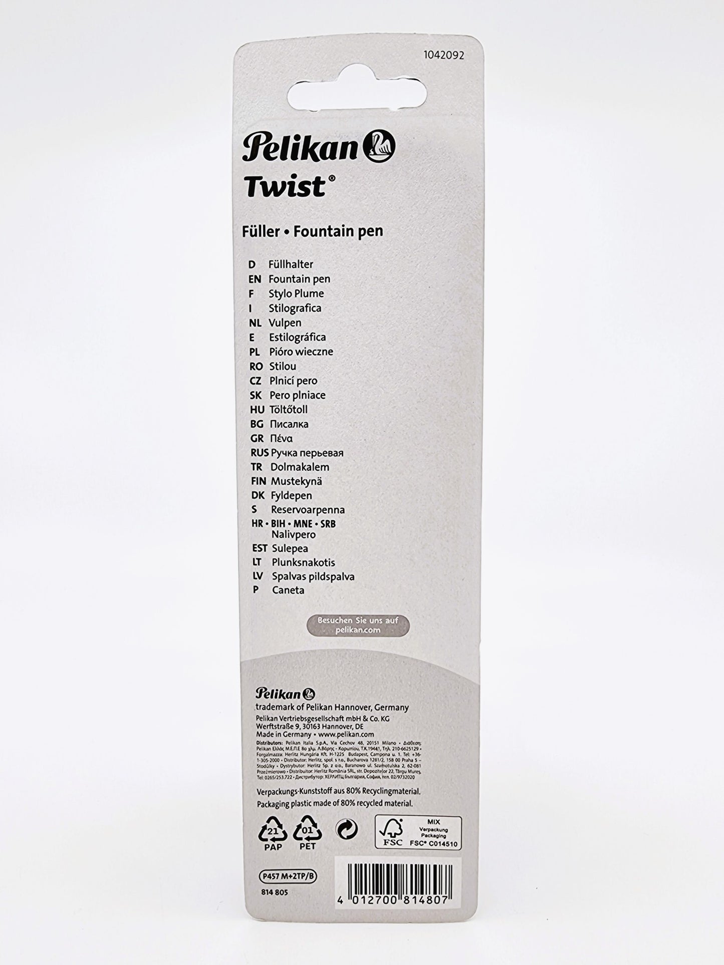 Pelikan Twist stylo plume - Blue