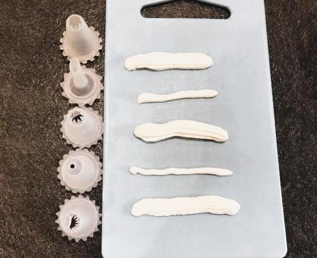 Poche à douilles Tupperware (5 douilles)