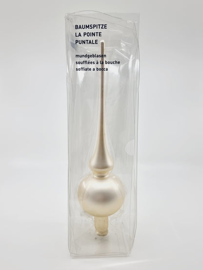 Pointe de sapin, soufflée à la bouche