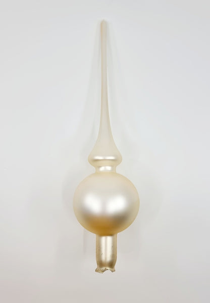 Pointe de sapin, soufflée à la bouche