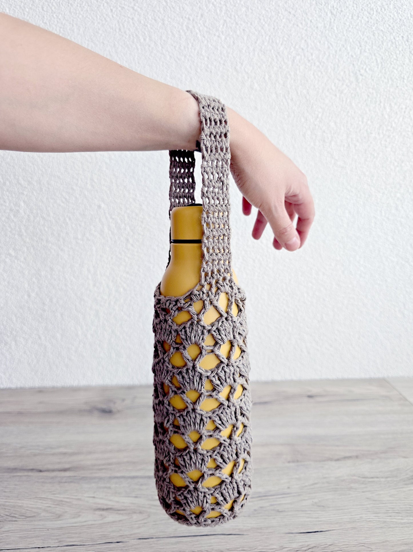 Porte-bouteille en crochet - Anouk