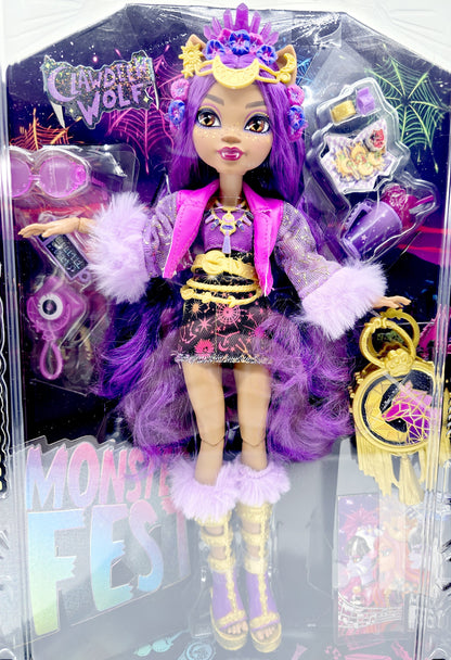 Poupée Monster High – Clawdeen Wolf "Monster Fest"